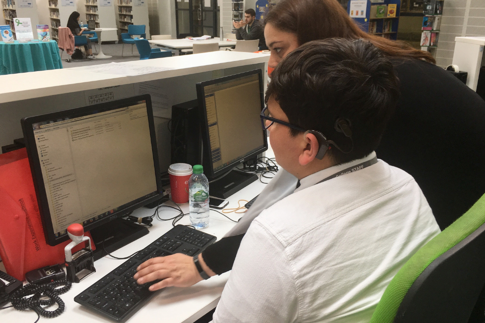 Eastbury student on work experience
