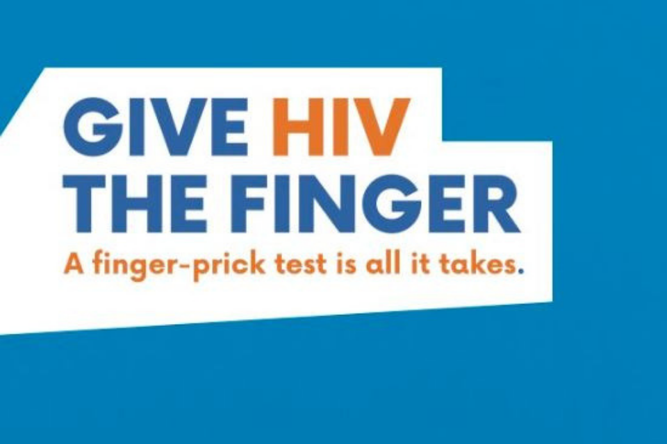 Give HIV the finger