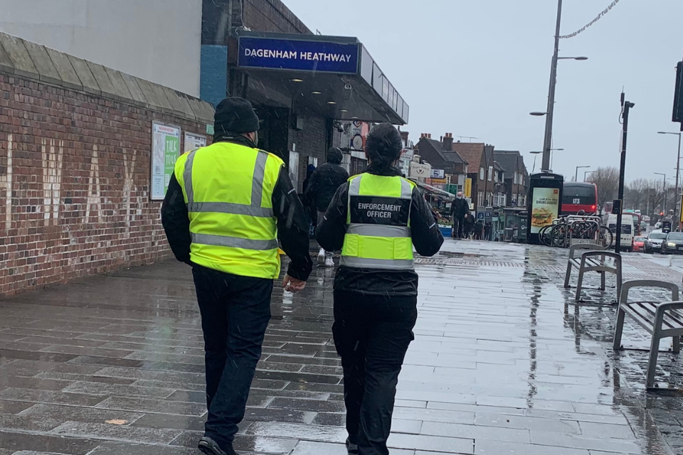 Enforcement officer