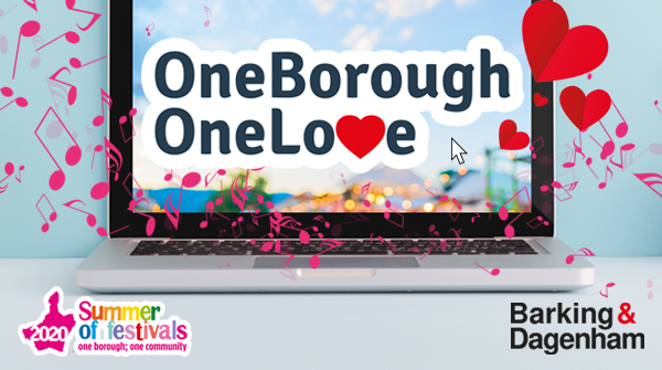 One Borough One Love festival graphic