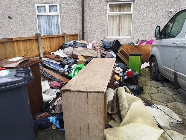 Eyesore garden