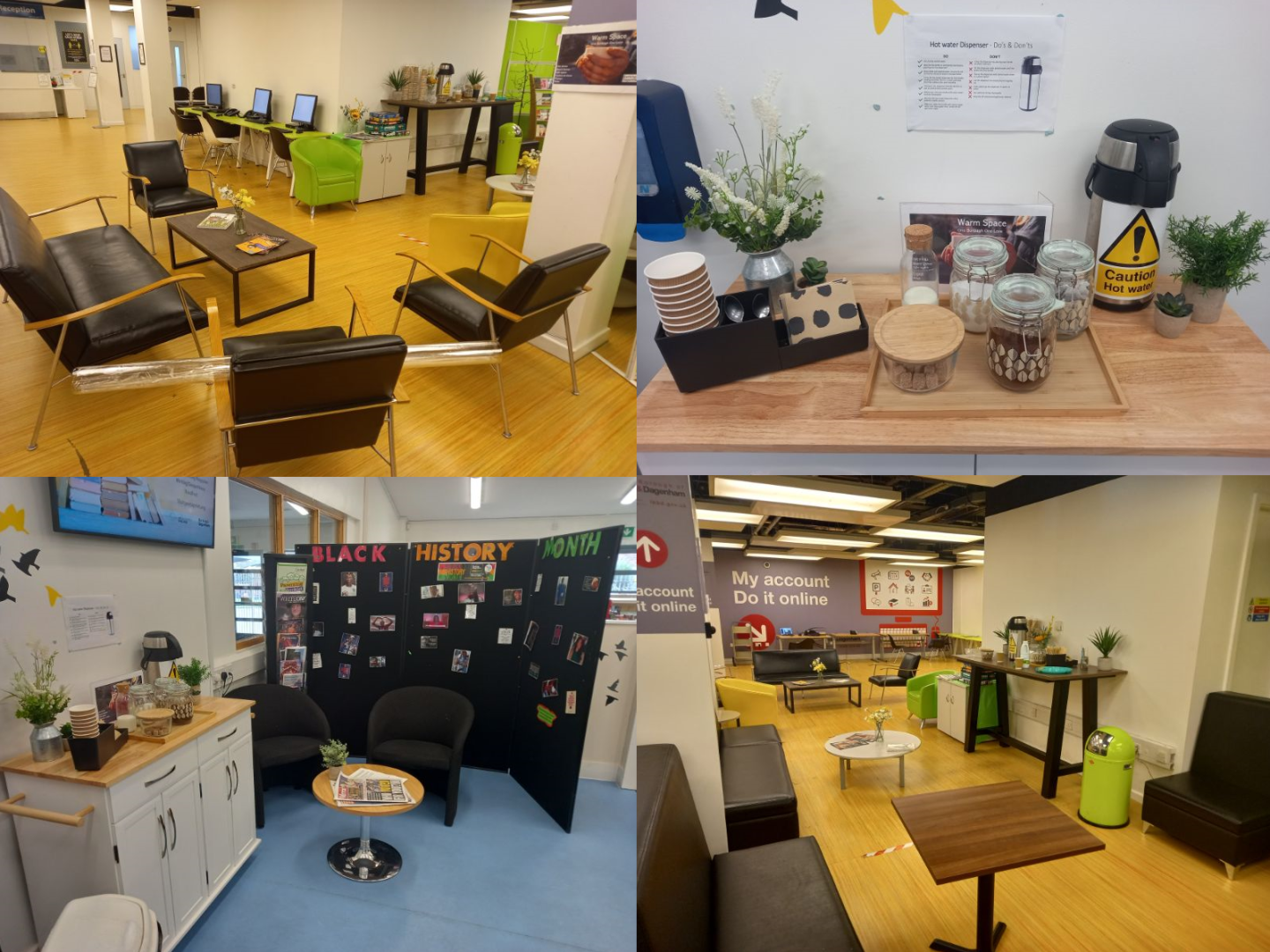 Warm spaces