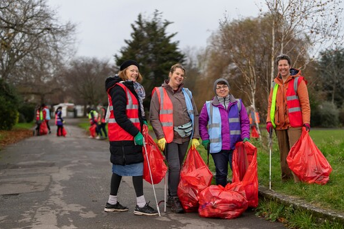Roding rubbish litter pick