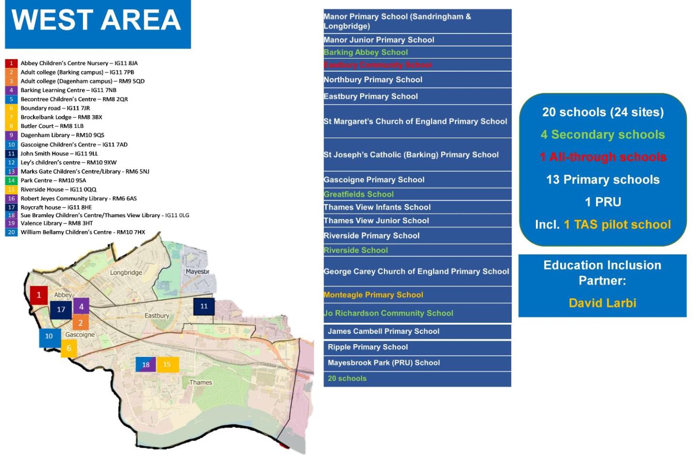 West area map