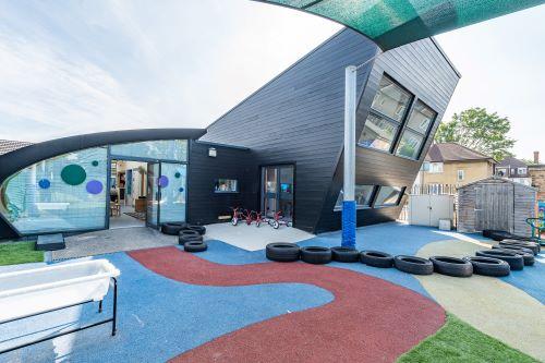 External view of the Becontree Community Hub