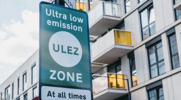 Ultra Low Emissions Zone sign