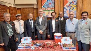 Ahmadiyya Muslim Elders Association poppy appeal