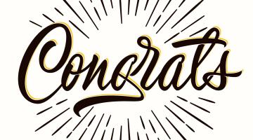 Congrats
