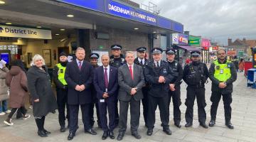 Launch of Dagenham Heathway Police Team