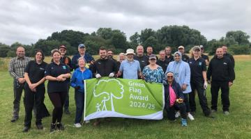 Green Flag Award win at Eastbrookend Country Park