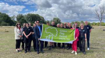 Green Flag Award at Eastbrookend Country Park