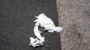 Littered tissue