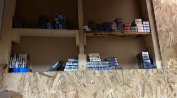 Cigerettes found in secret compartment