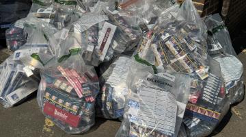 Huge illicit cigarette seizure