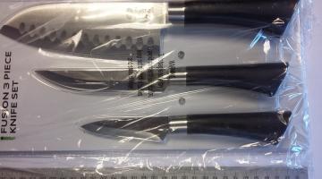 Photo of some of the knives sold during the undercover operation at B&M