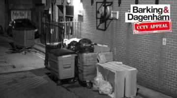 Picture of fly-tipping in Barking