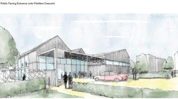 Architects impression of proposed new theatre