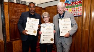 Freedom of the borough honours