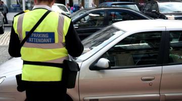 A traffic warden.