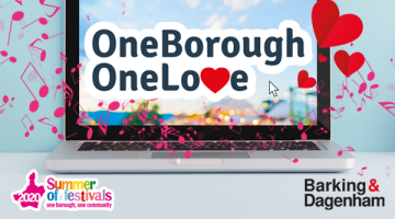 One Borough One Love festival graphic