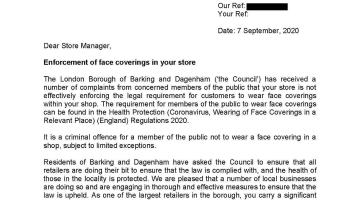 retailers letter