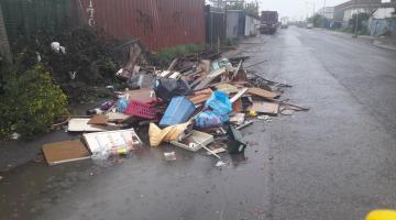 River Road fly-tip