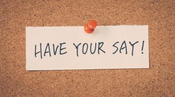 have your say