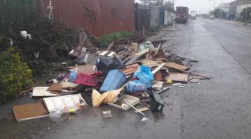 river road illegally dumped rubbish