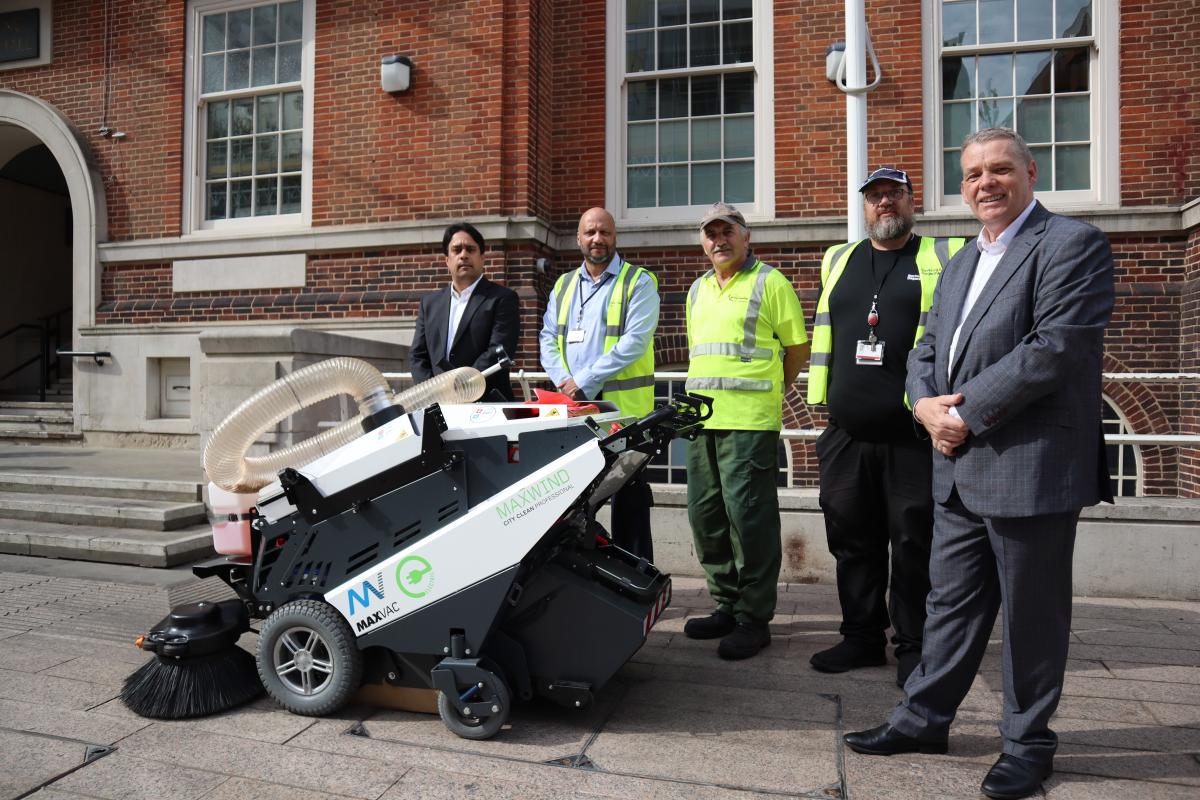 East London council goes greener and buys new electric road sweepers East London council goes greener and buys new electric road sweepers