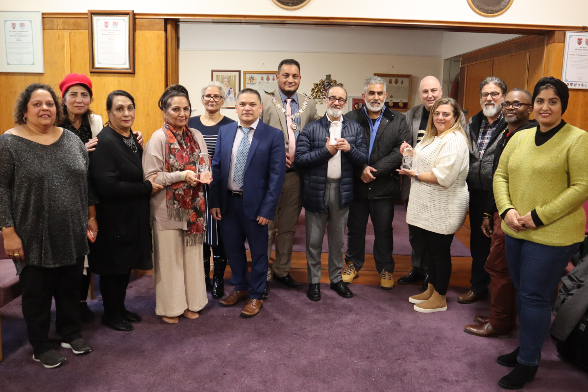 East London community and faith organisations celebrate prestigious Queens Award for Voluntary Services East London community and faith organisations celebrate prestigious Queens Award for Voluntary Services