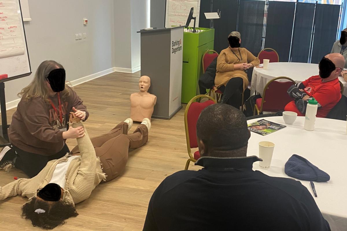 East London youngsters trained in emergency first aid