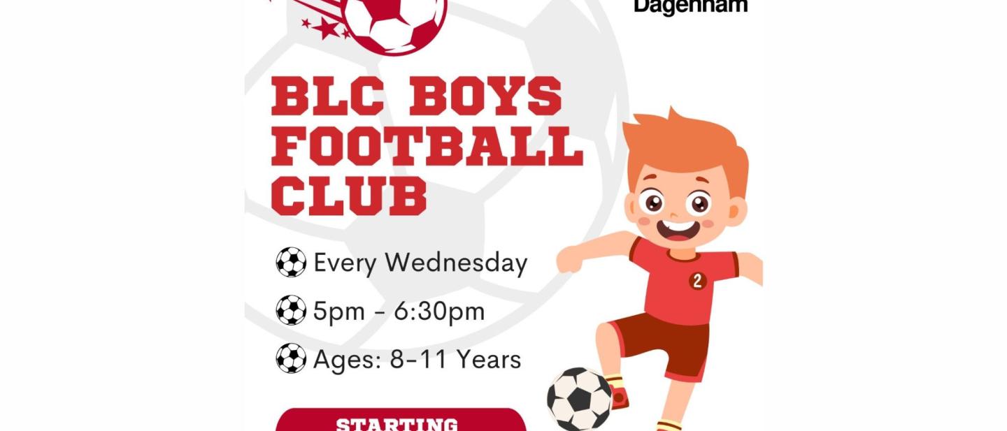 BLC Boys Football Club Flyer