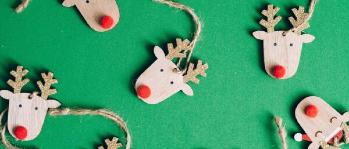 An image of reindeer gift tags