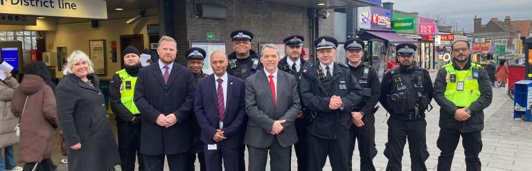 Launch of Dagenham Heathway Police Team