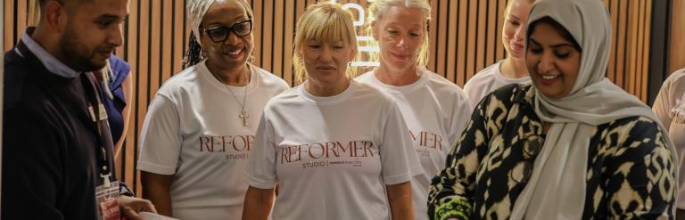 Everyone Active Reformer Pilates ribbon cutting