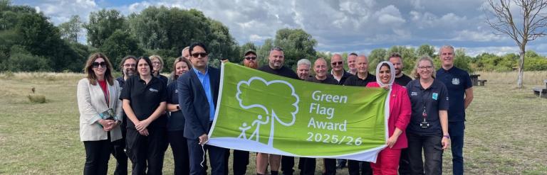 Green Flag Award at Eastbrookend Country Park