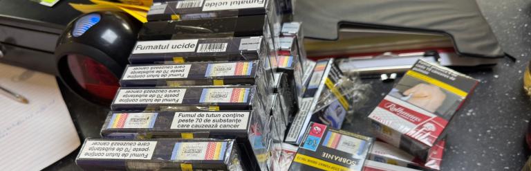 Seized cigarettes