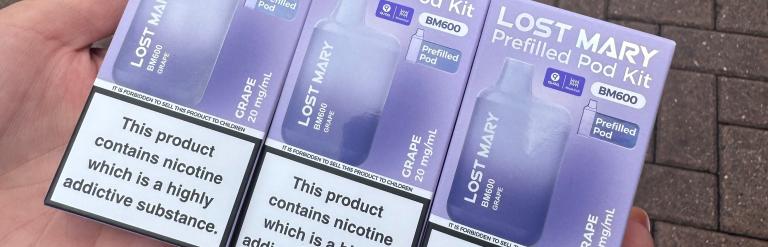 Lost Mary vapes seized