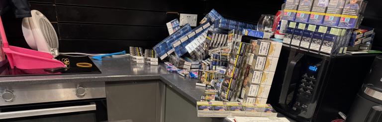 Tobacco found in ceiling