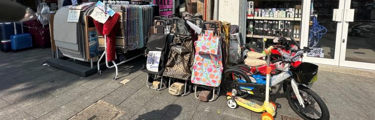 Illegal street trading