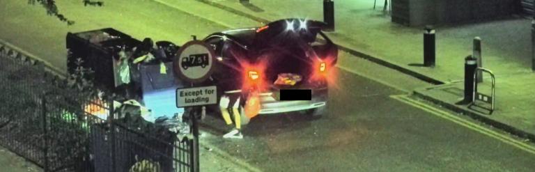 Fly-tipping on Gale Street and Rugby Road