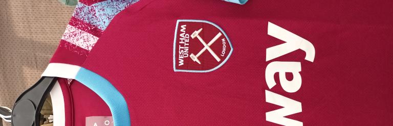 Counterfeit West Ham top