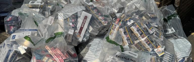 Huge illicit cigarette seizure