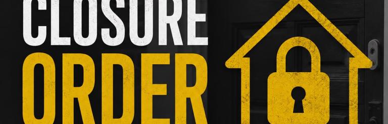 Closure order issued