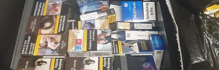 Seized cigarettes