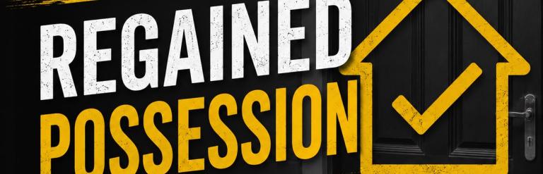 Regained posession 