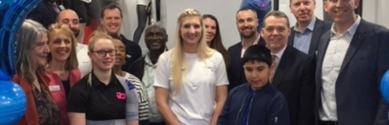 Opening of Becontree 50m swimming pool