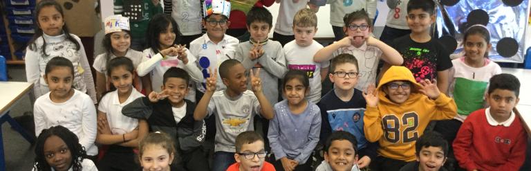 Eastbury Community School students celebrate NSPCC Number Day