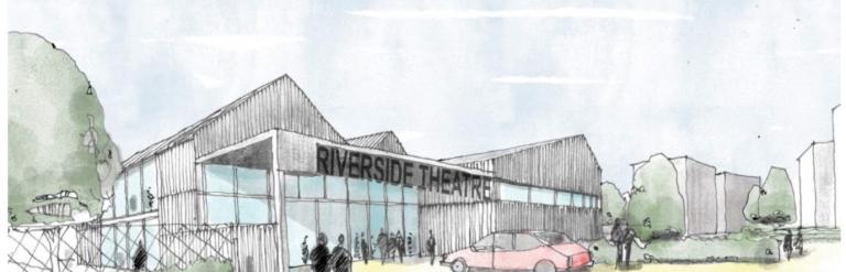 Architects impression of proposed new theatre