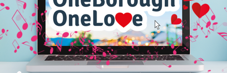 One Borough One Love festival graphic